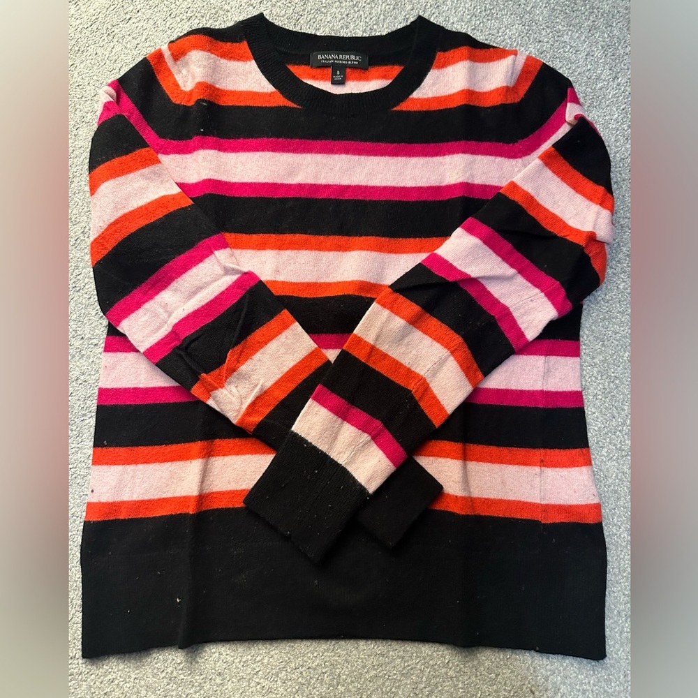 Banana Republic sweater Italian merino blend